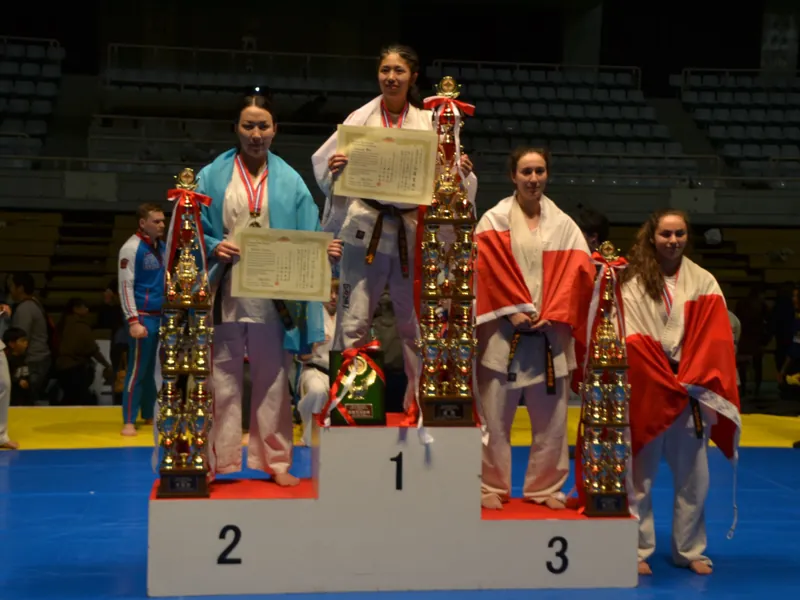 Podium en compétition