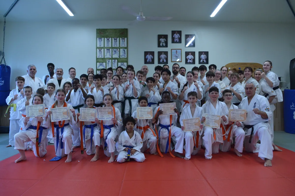 Cours de karaté pour les enfants de 7 à 12 ans